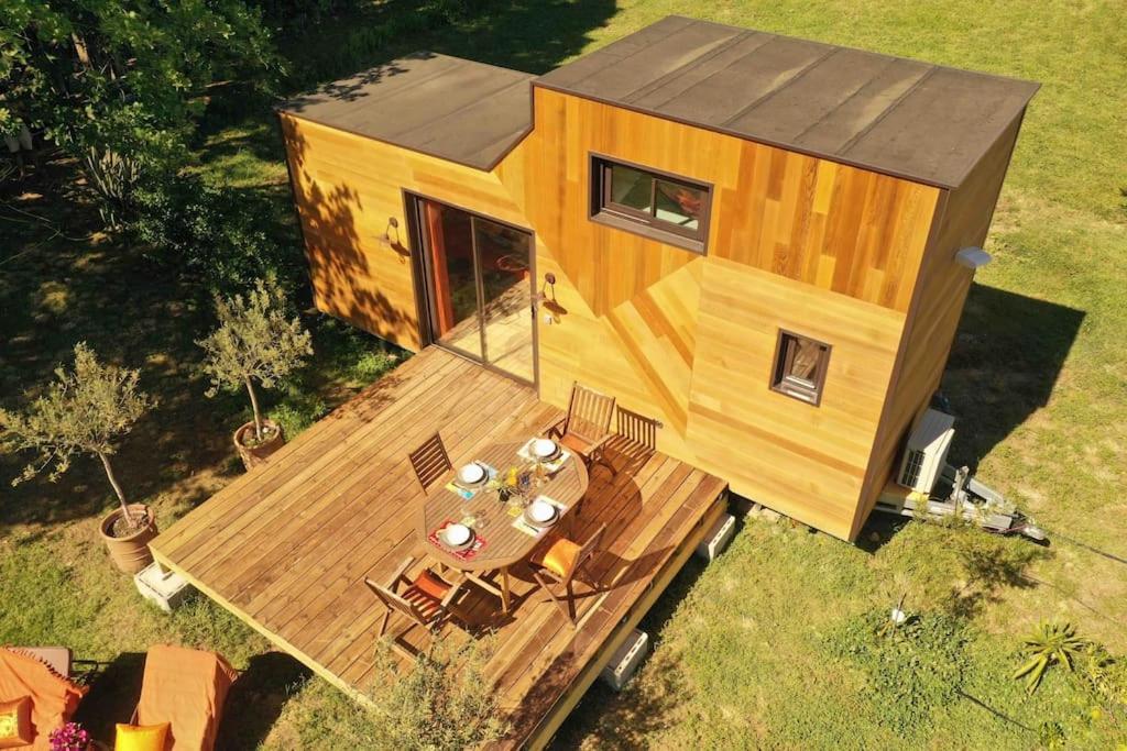 Tiny House Atypique Tout Confort 4 Pers Jardin La Garde  Εξωτερικό φωτογραφία